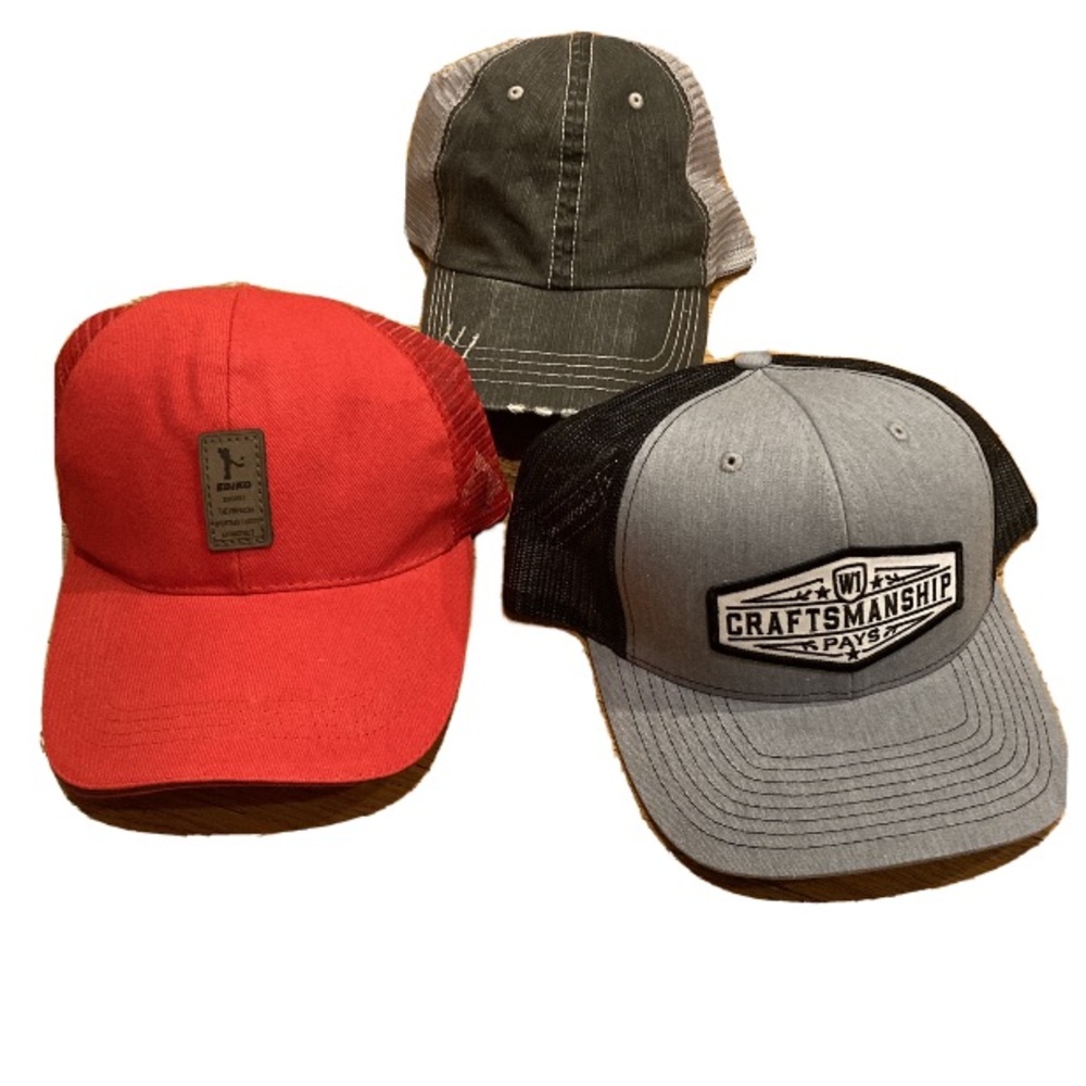 Bundle of 3 Miscellaneous Baseball Hats